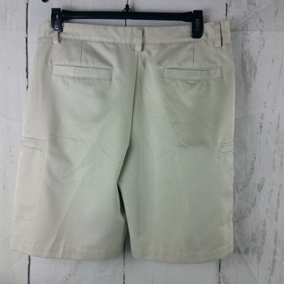 IZOD Extreme Function Men's Tan Golf Shorts Size 34W - Picture 9 of 12
